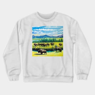 The Bison Herd Crewneck Sweatshirt